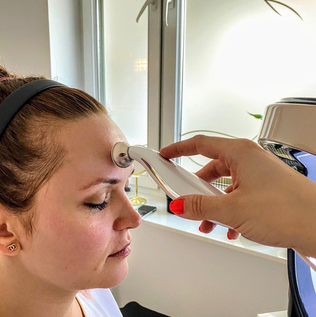 Portfolio usługi LUMISCAN diagnostyka skóry twarzy + BeautyPlan