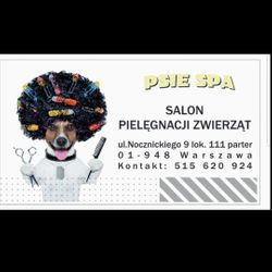 Psie Spa - Strzyżenie i pielęgnacja psów  Klaudia Świgoń, Tomasza Nocznickiego 9, 111 Parter, 01-948, Warszawa, Bielany
