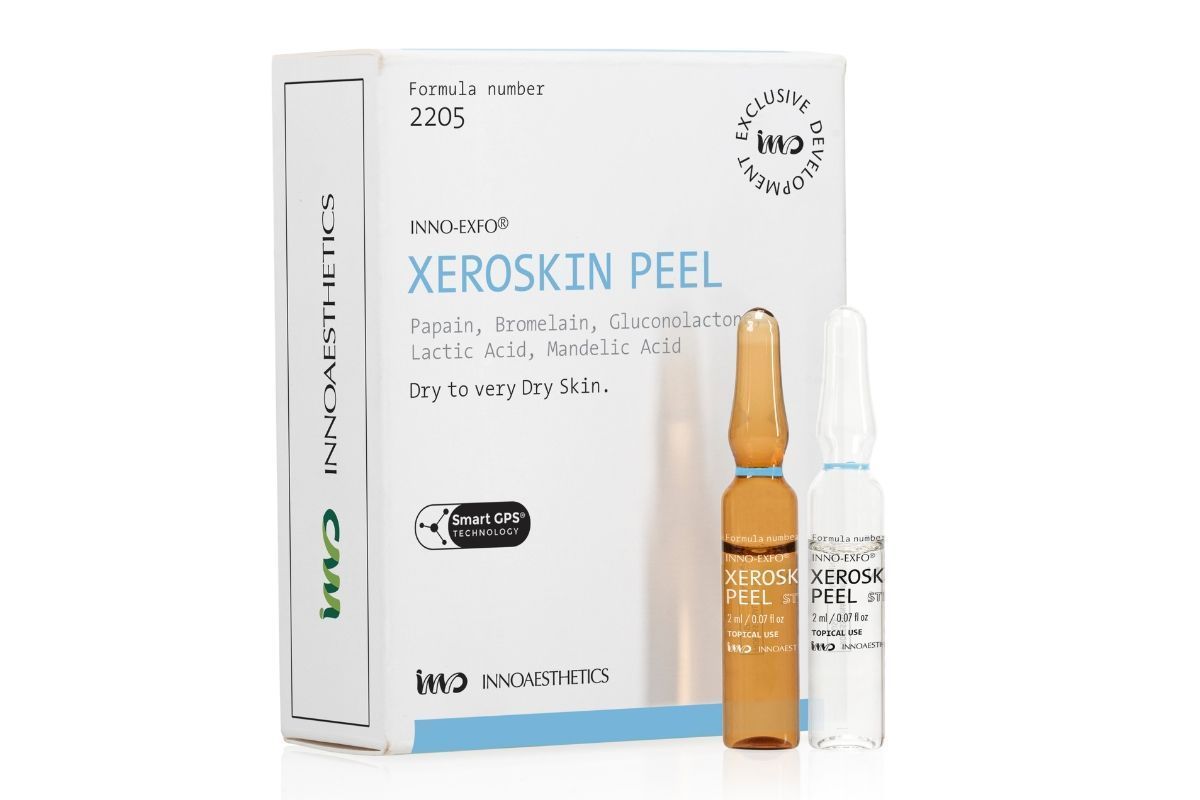 Portfolio usługi XEROSKIN PEEL - terapia skóry suchej, odwodnionej