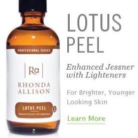 Portfolio usługi Zabieg Lotus Rhonda allison/mocna przebudowa skóry