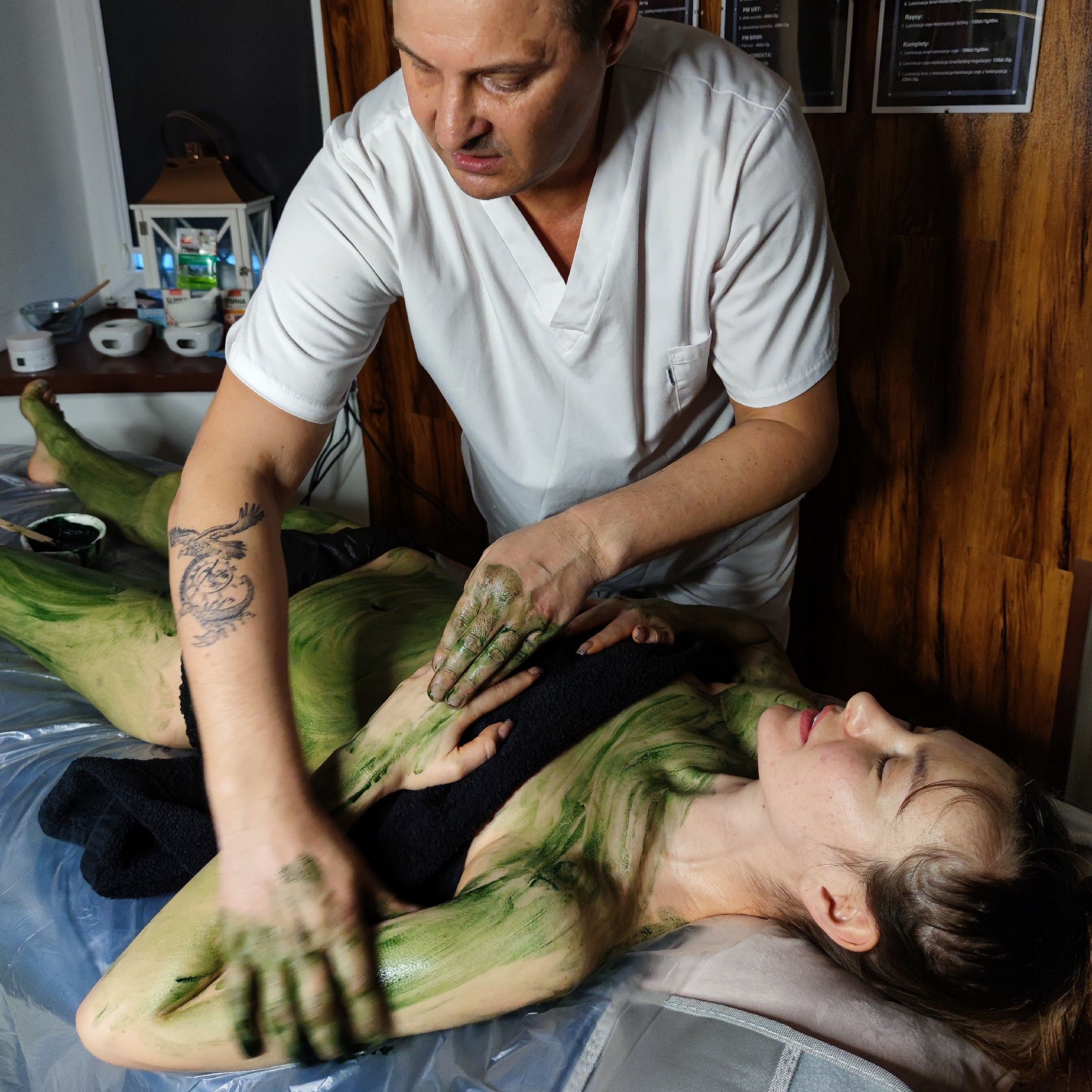 Portfolio usługi Rytuał na ciało Ałgowy (masaż+peeling+okład)