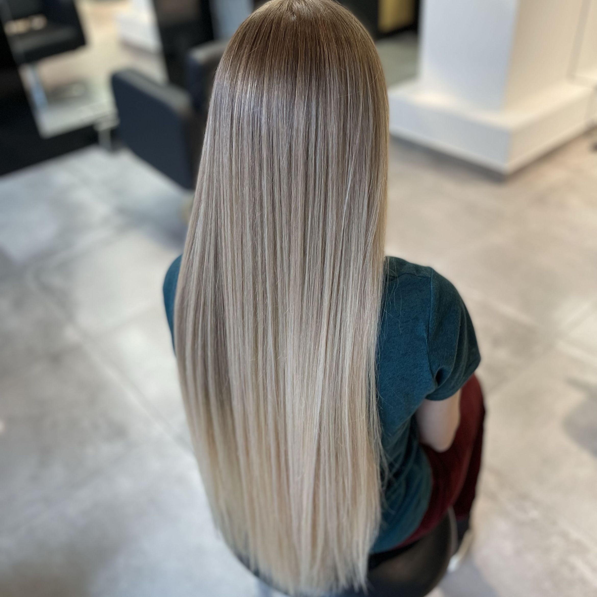 Portfolio usługi Strzyżenie damskie włosy długie