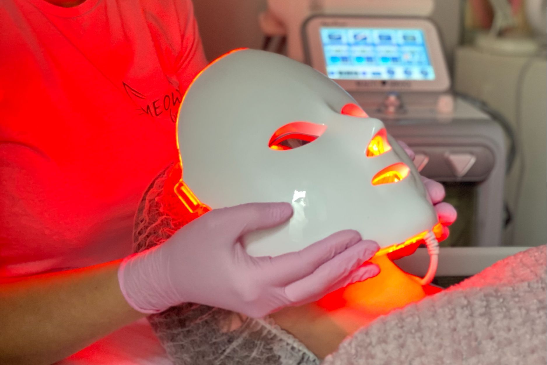 Portfolio usługi LED terapia twarzy / LED-терапія обличчя