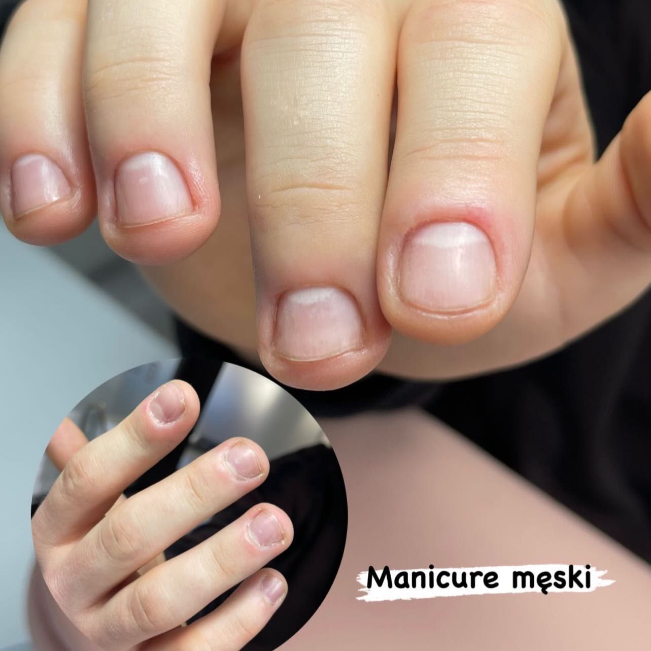 Portfolio usługi Manicure męski