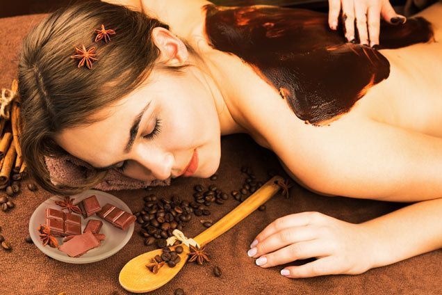 Portfolio usługi Masaż cieplą czekoladą