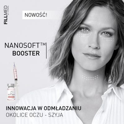 Portfolio usługi Nanosoft NECK Booster- mezoterapia szyi