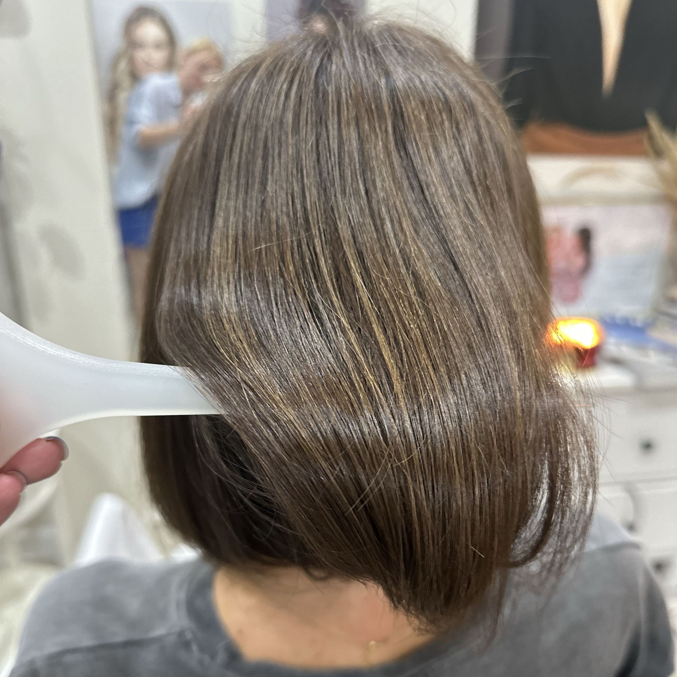 Portfolio usługi K-PAK rekonstrukcja włosów JOICO włosy  średnie