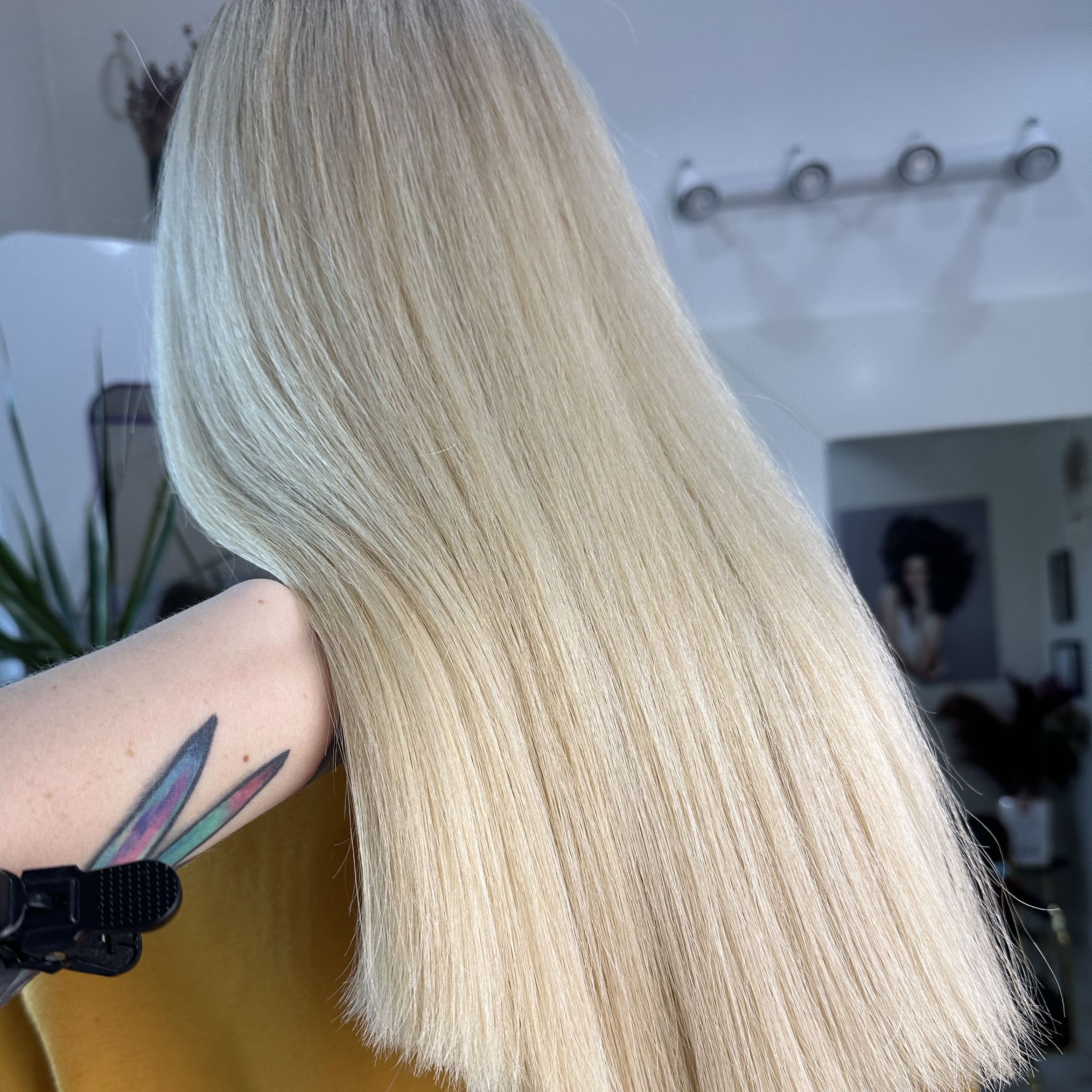 Portfolio usługi K-PAK rekonstrukcja włosów JOICO - długie włosy