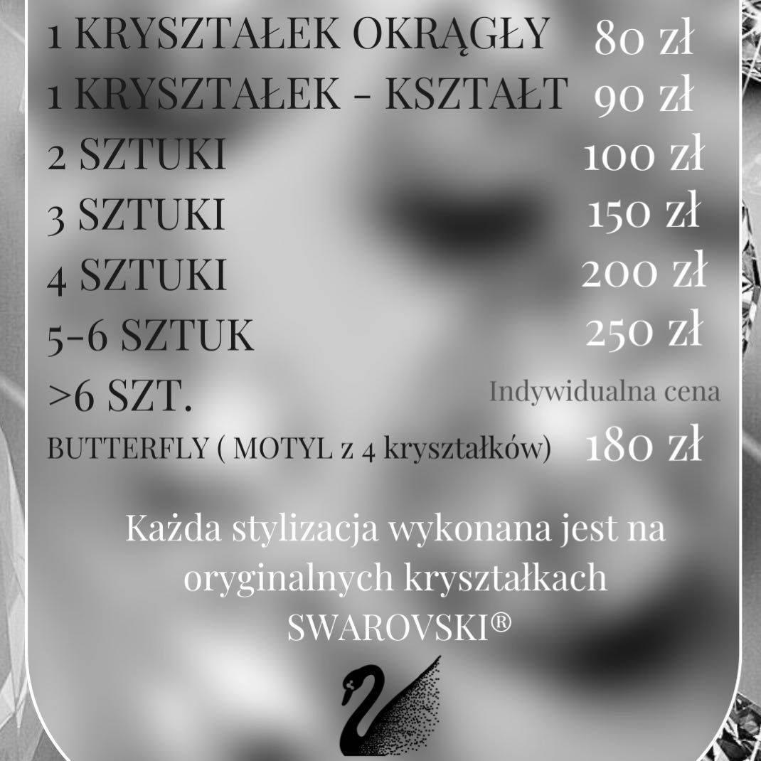 Portfolio usługi Biżuteria nazębna - SWAROVSKI ®