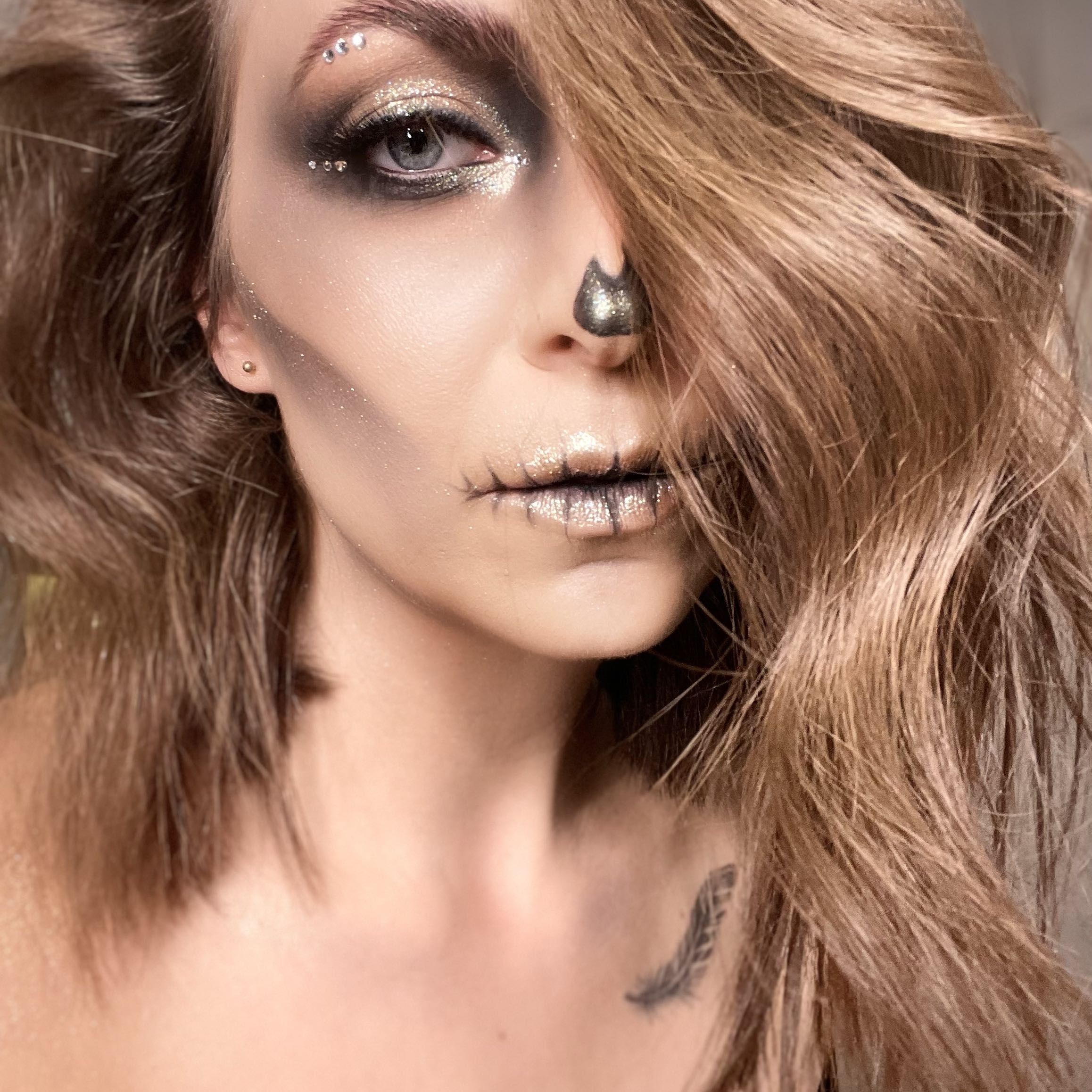 Portfolio usługi Makijaż na Halloween