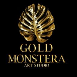 Gold Monstera ART STUDIO, osiedle Władysława Łokietka 4D, Wejście Po Schodach W Dół Obok Klatki, 61-616, Poznań, Stare Miasto