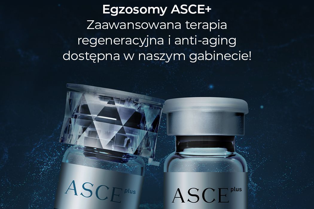 Portfolio usługi Egzosomy ASCE+ - pakiet 3 zabiegów