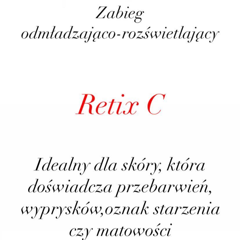 Portfolio usługi Retix C twarz+szyja+dekolt