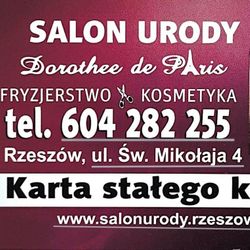 Salon Urody Dorothee Irena Rząsa, św. Mikołaja 4, 45, 35-001, Rzeszów