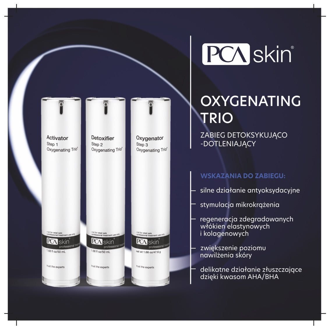 Portfolio usługi Oxygenating Trio PCA Skin