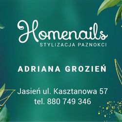 HOMENAILS Stylizacja Paznokci, Kasztanowa, 57, 32-800, Brzesko