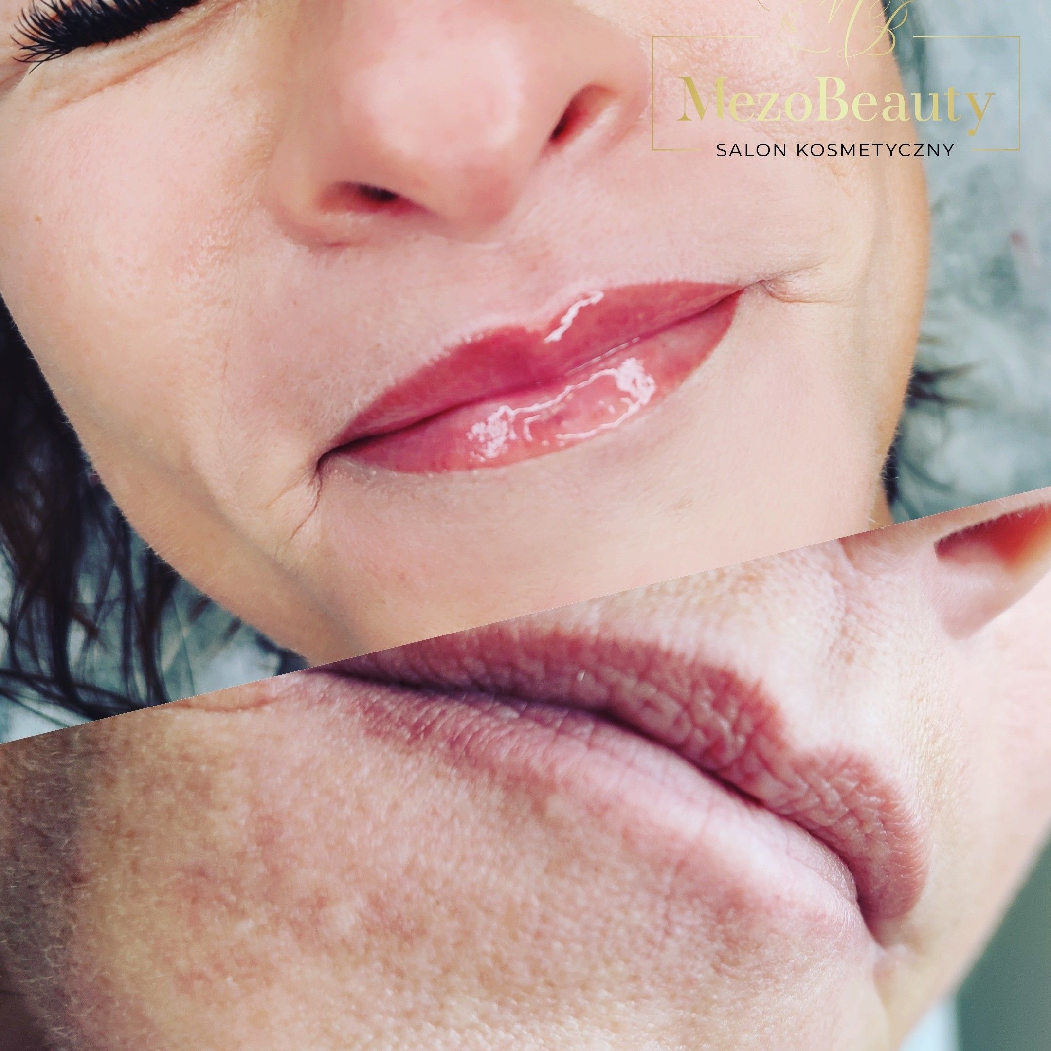 Portfolio usługi Makijaż permanentny usta