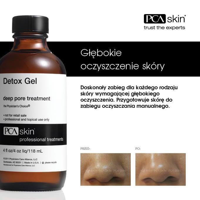 Portfolio usługi Innowacyjne oczyszczanie twarzy DETOX gel