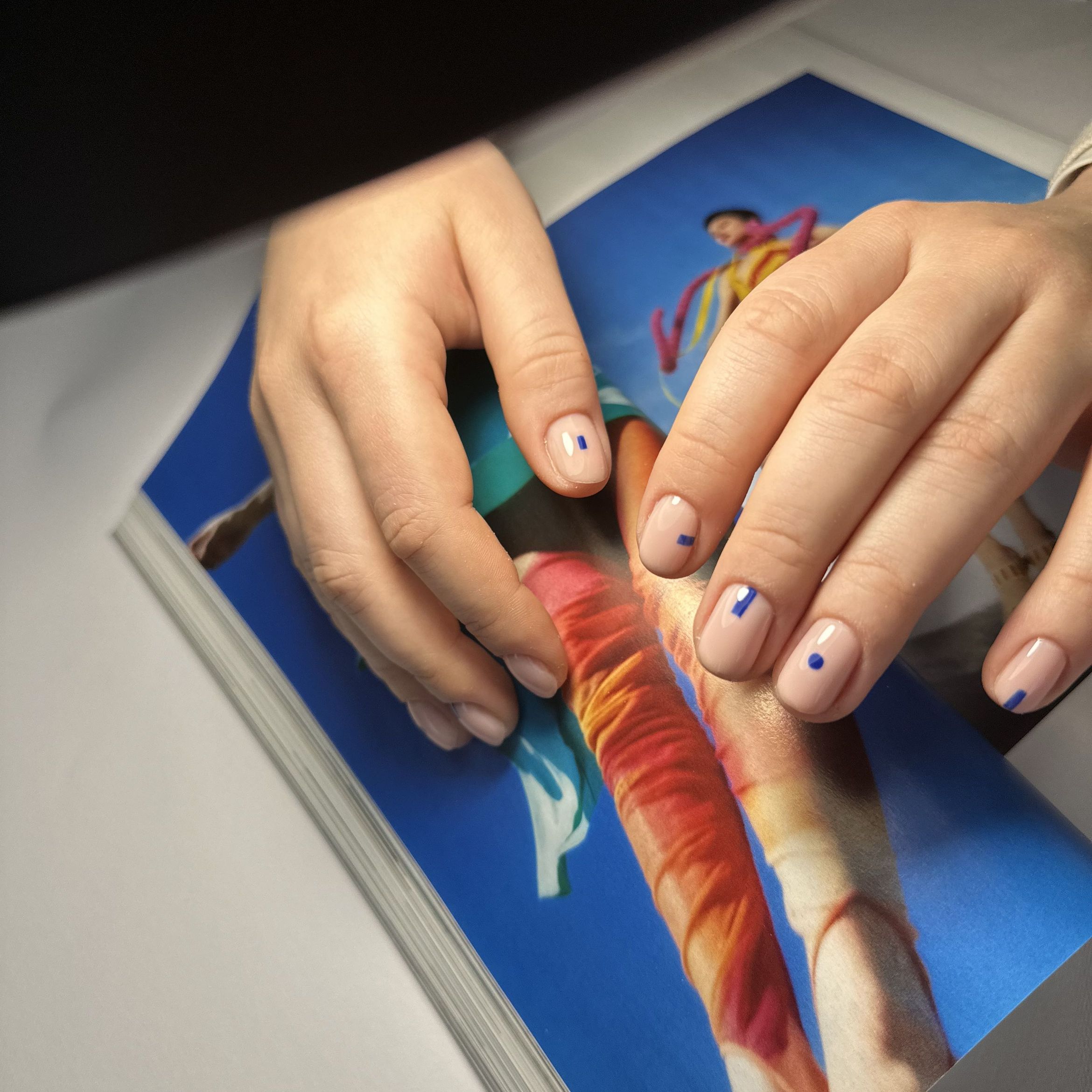 Portfolio usługi Manicure hybrydowy (jeden kolor)
