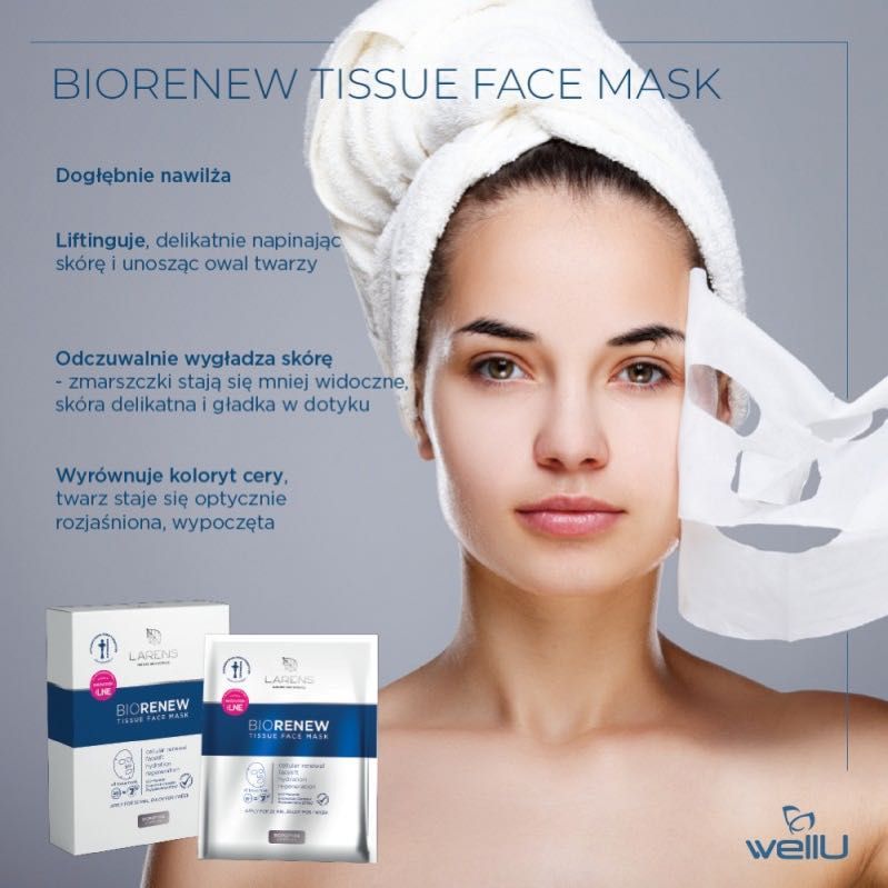 Portfolio usługi Maseczka na twarz - BIO Renew Tissue Face Mask