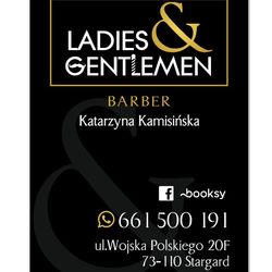 Ladies & Gentlemen Barber Katarzyna Kamisińska, Wojska Polskiego 20f, 73-110, Stargard
