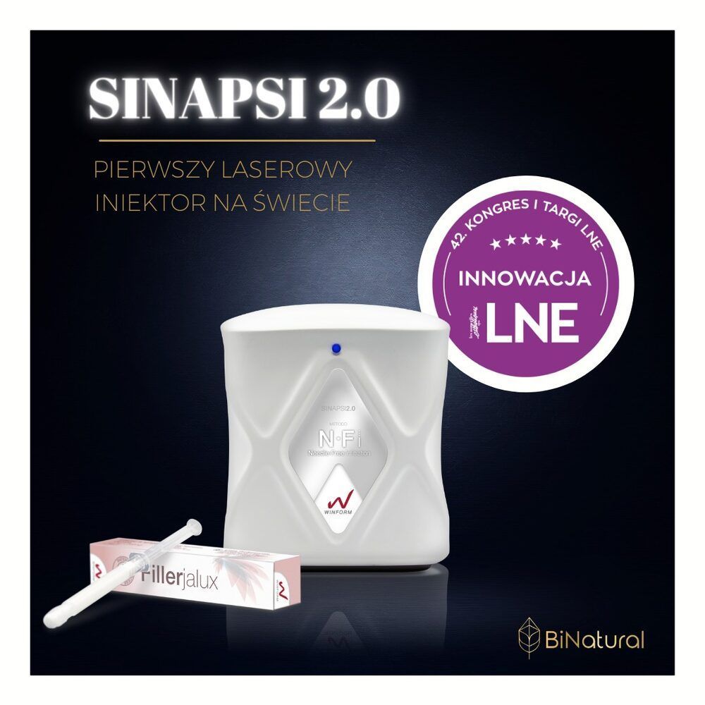 Portfolio usługi SINAPSI 2.0 wypełnienie zmarszczek - TWARZ