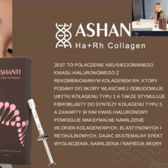 Portfolio usługi Ashanti Ha+ Rh Collagen