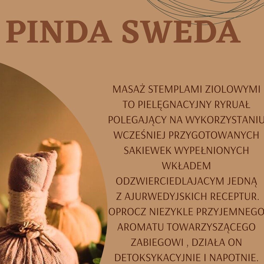 Portfolio usługi Masaż PINDA SWEDA (Stemple Ziołowe)