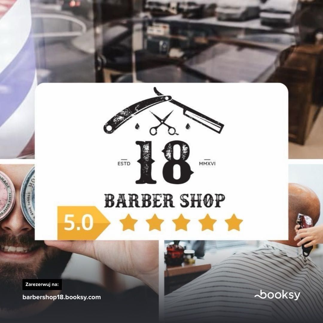 Barberzy - Barber Shop 18 - Mokotów - Puławska 29