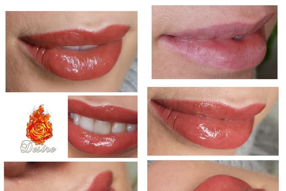 Portfolio usługi Makijaż permanentny ust dowolna metoda