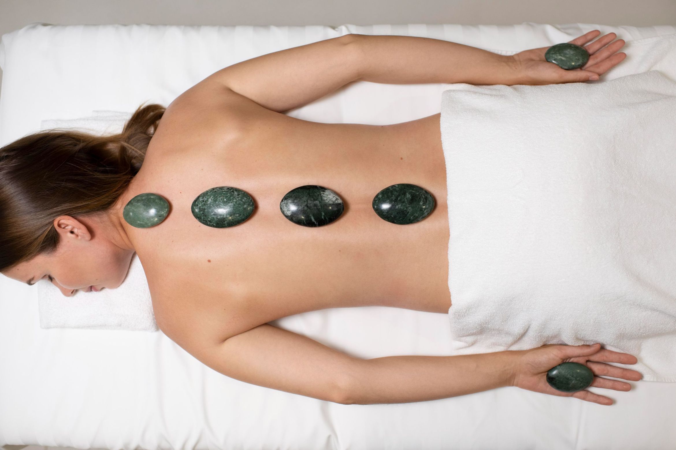 Portfolio usługi Hot stone massage