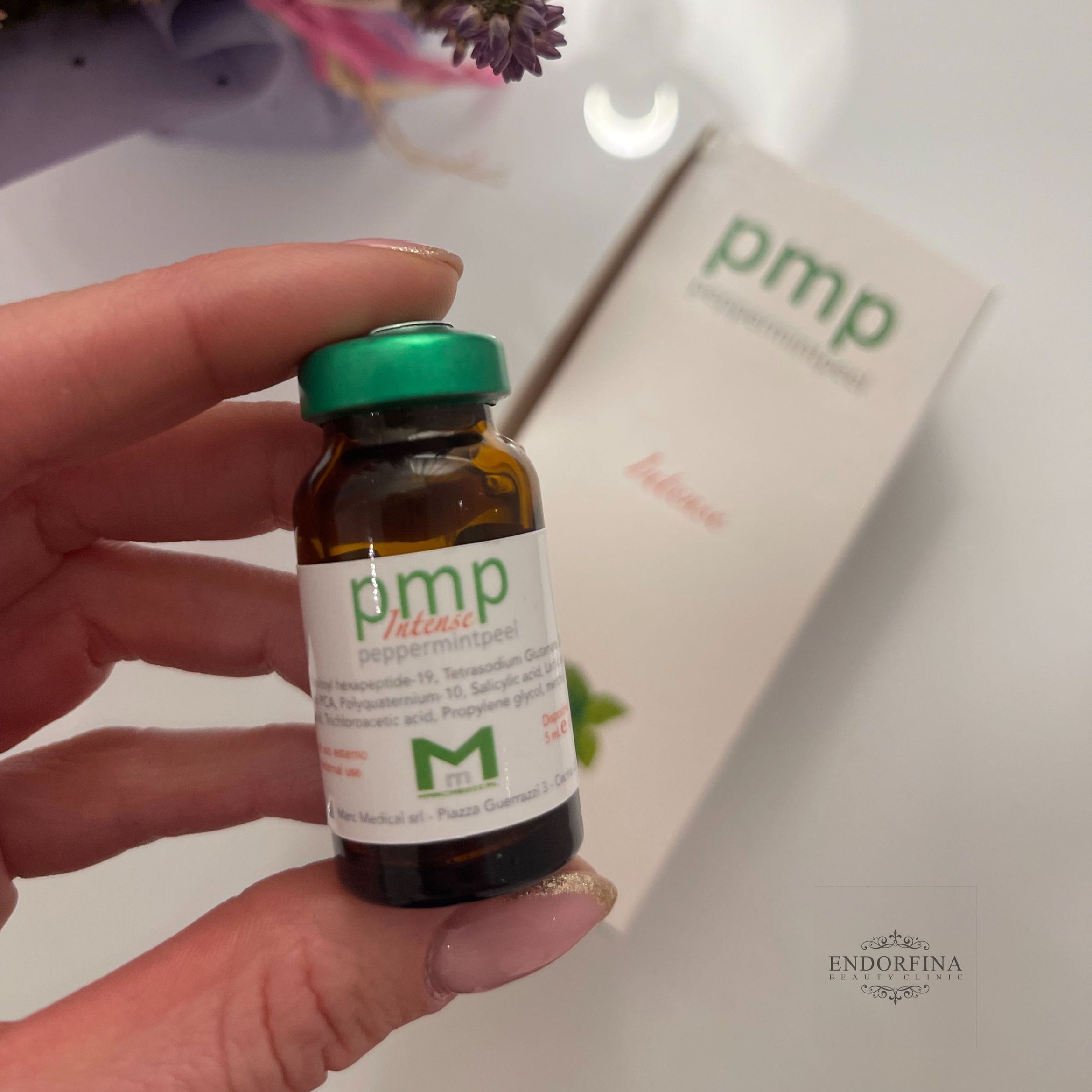 Portfolio usługi PMP PepperMintPeel + Mikronakłuwanie twarzy