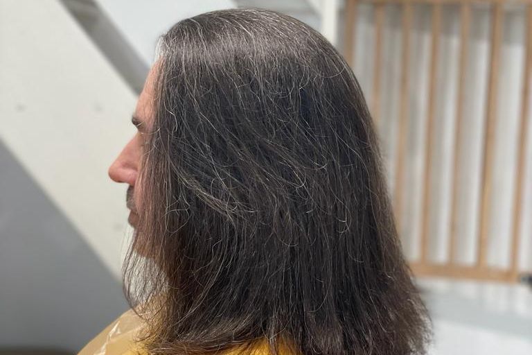 Portfolio usługi Strzyżenie Męskie włosy długie