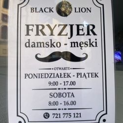 Black Lion Fryzjer Damsko-męski, Franciszkańska 1, 37-700, Przemyśl