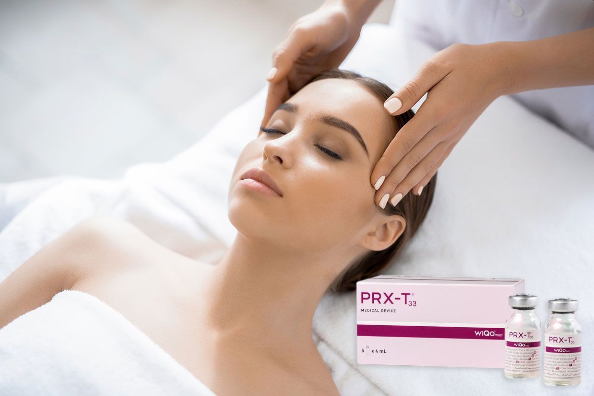 Portfolio usługi PRX T33 biorewitalizacja skóry