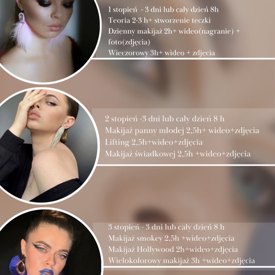Portfolio usługi Makeup Artist