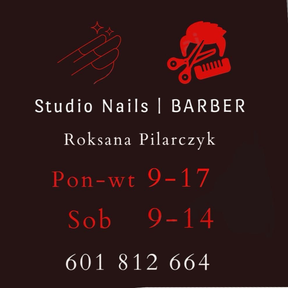 Studio Nails | BARBER Roksana Pilarczyk, Wojska Polskiego 67, 97-300, Piotrków Trybunalski