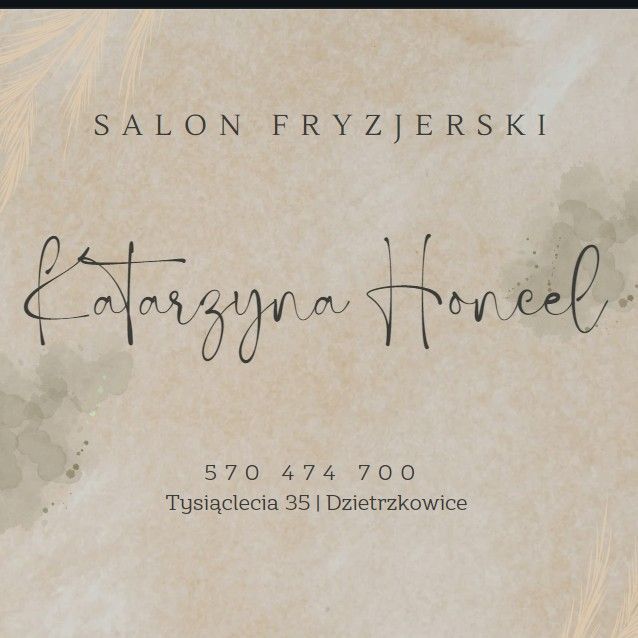 Salon Fryzjerski Katarzyna Honcel, Tysiąclecia 35, 98-432, Łubnice