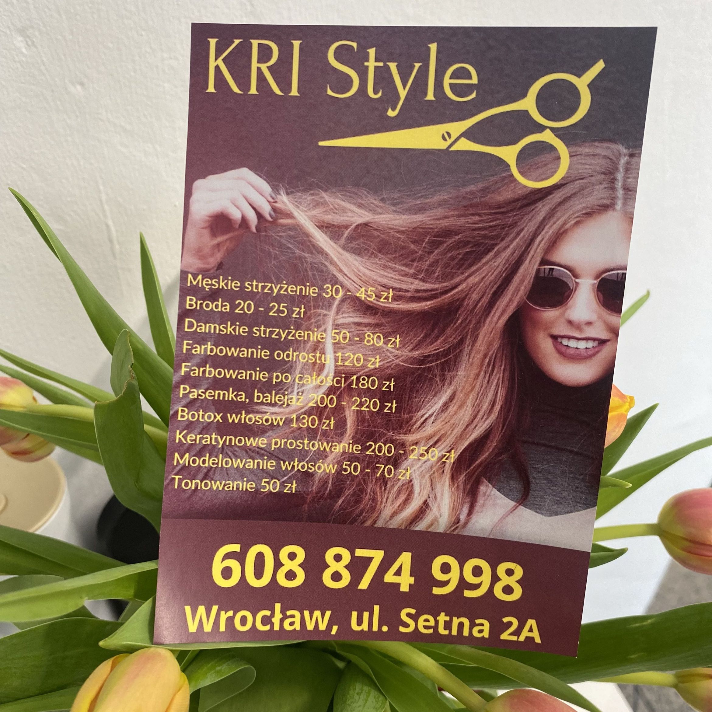 Salon Fryzjerski KrisTyle, Setna 2a, 54-153, Wrocław, Fabryczna