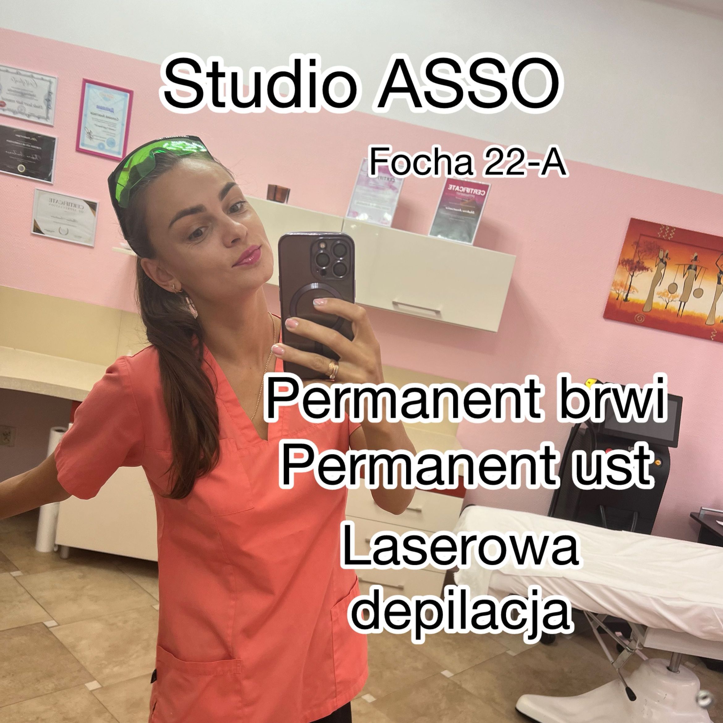 Depilacja laserowa permanentny Makijaż ASSO, Focha 22A, Focha 22A, 42-217, Częstochowa