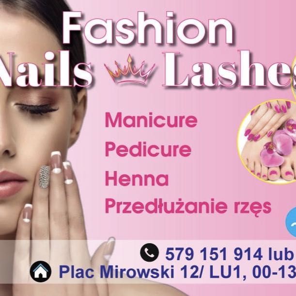 Fashion Nails & Lashes, plac Mirowski 12, 00-138, Warszawa, Śródmieście