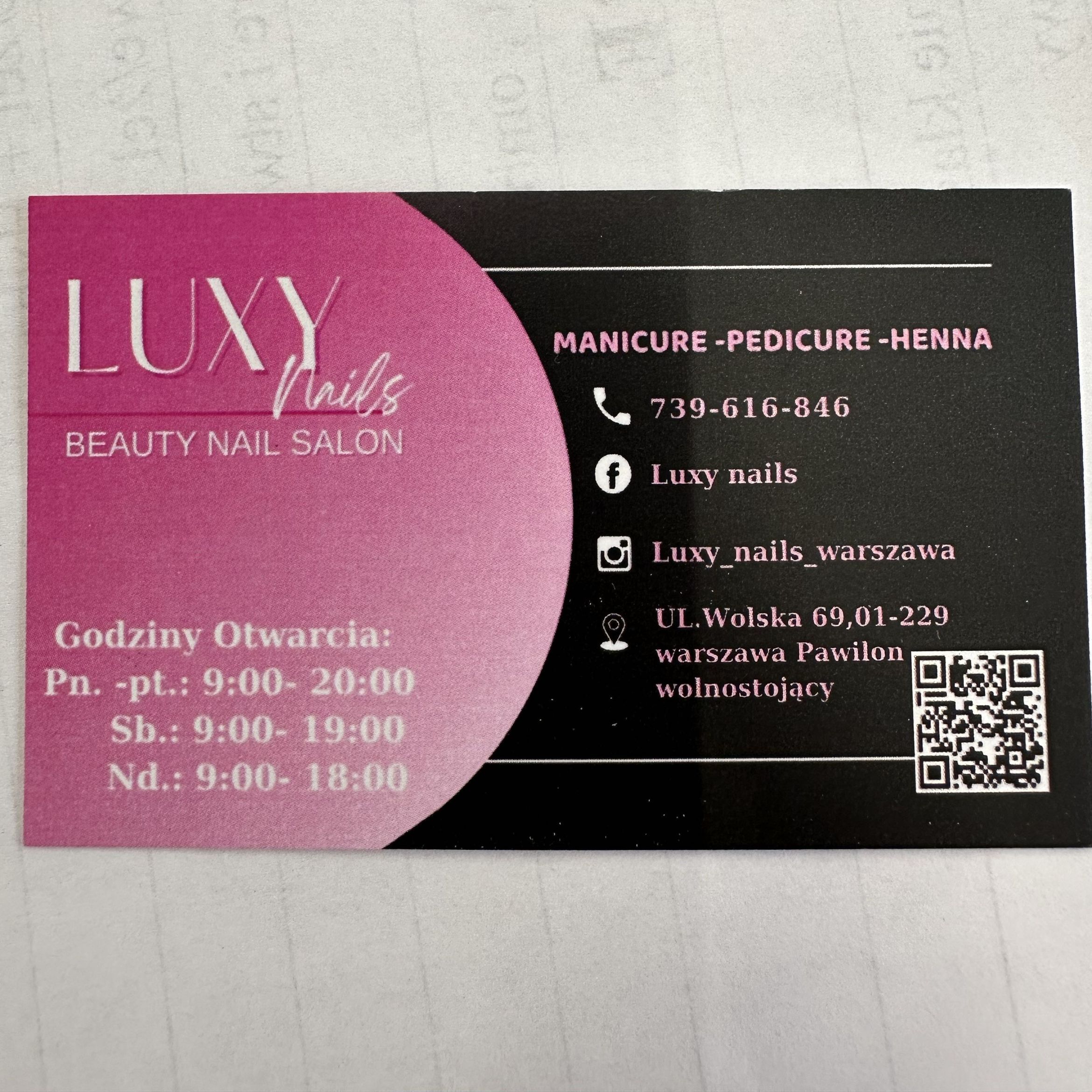 Luxy Nails, Wolska 69, 01-229, Warszawa, Wola