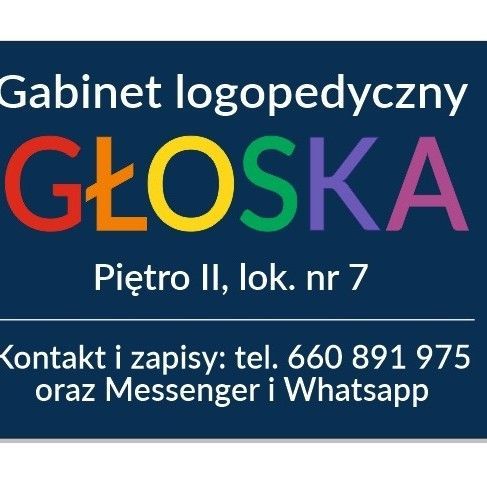 GŁOSKA gabinet logopedyczny, Boh. Monte Cassino 12A, 7, 16-100, Sokółka