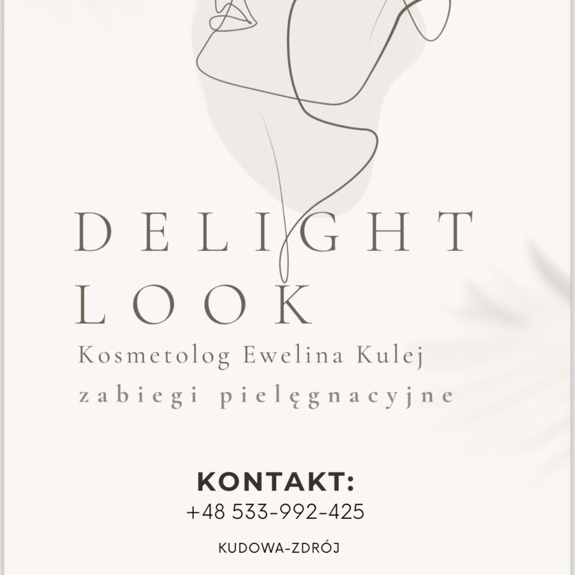 Delight Look kosmetolog Ewelina Kulej, 1 Maja 7, 57-350, Kudowa-Zdrój