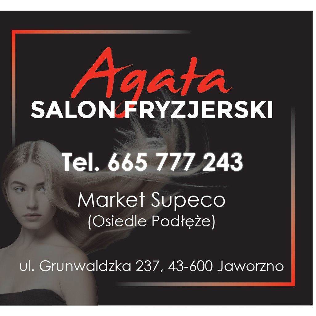 Salon Fryzjerski Agata, Grunwaldzka 237, w środku Supeco salon się znajduje, 43-600, Jaworzno