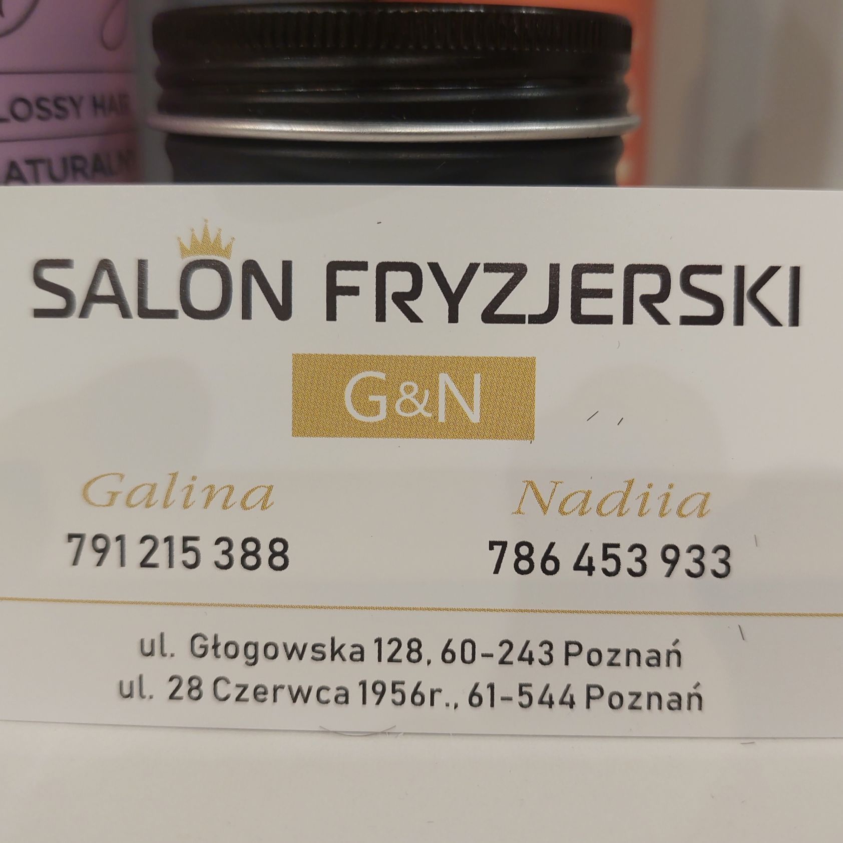 Salon Fryzjerski G&N, 28 Czerwca 1956 r., 133, 61-544, Poznań, Wilda