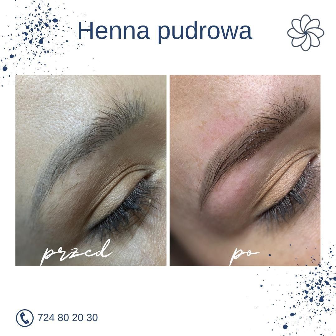 Portfolio usługi Henna Pudrowa