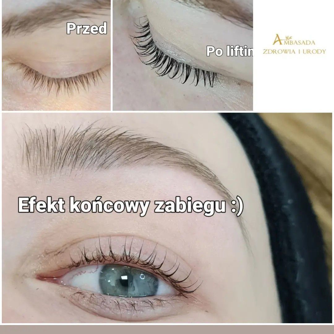 Portfolio usługi Oczy PAKIET De Lux👠Lifting, Henna, Botox,Keratyna