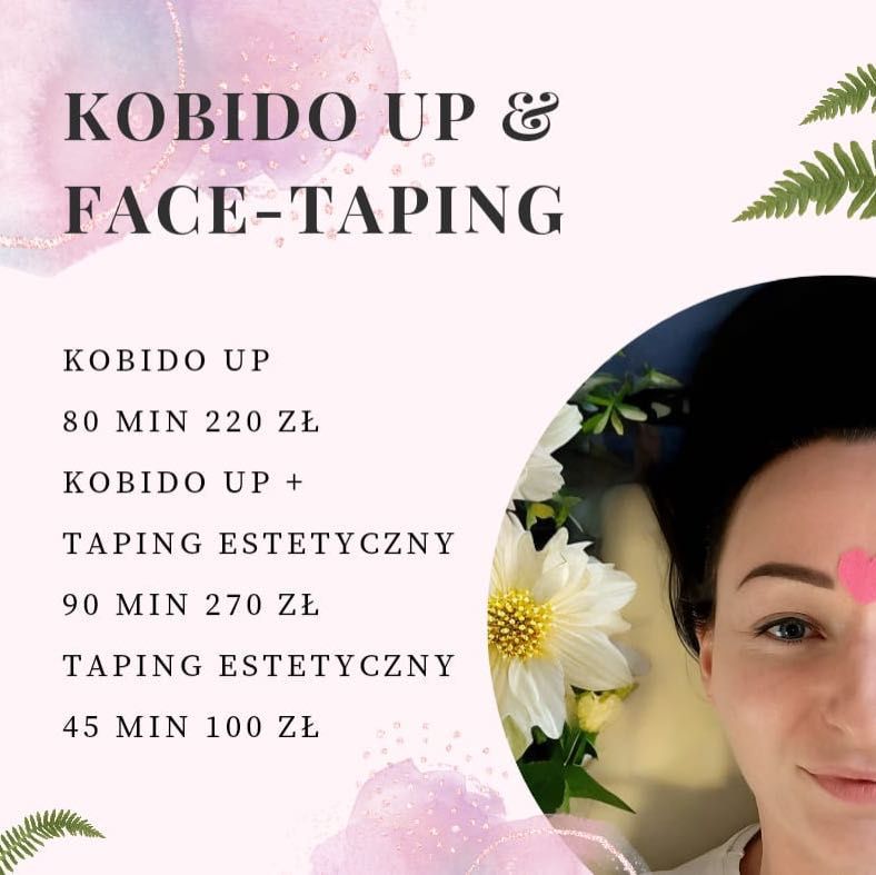 Portfolio usługi KOBIDO UP + TAPING ESTETYCZNY