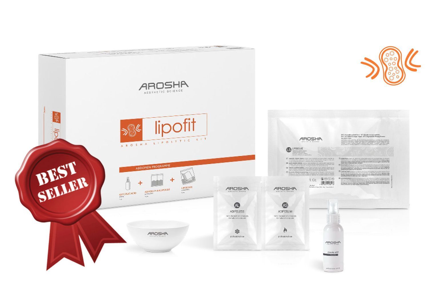 Portfolio usługi Lipofit wyszczuplenie brzuch + boczki